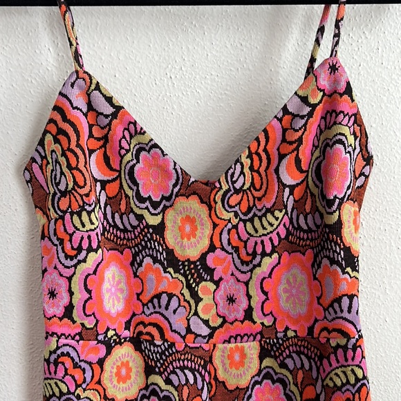 Zara Printed Romper - Picture 4 of 6